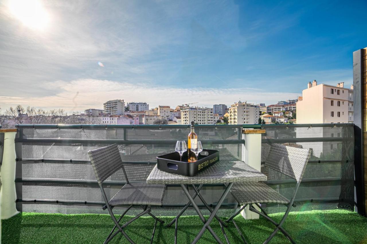 The Loft - Superb 2 Bedrooms On Top Floor With Terrace - 10Min To Palais & Beach! Cannes Zewnętrze zdjęcie